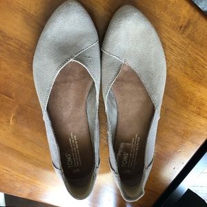 TOMS Jutti Flat Shoe Size 9